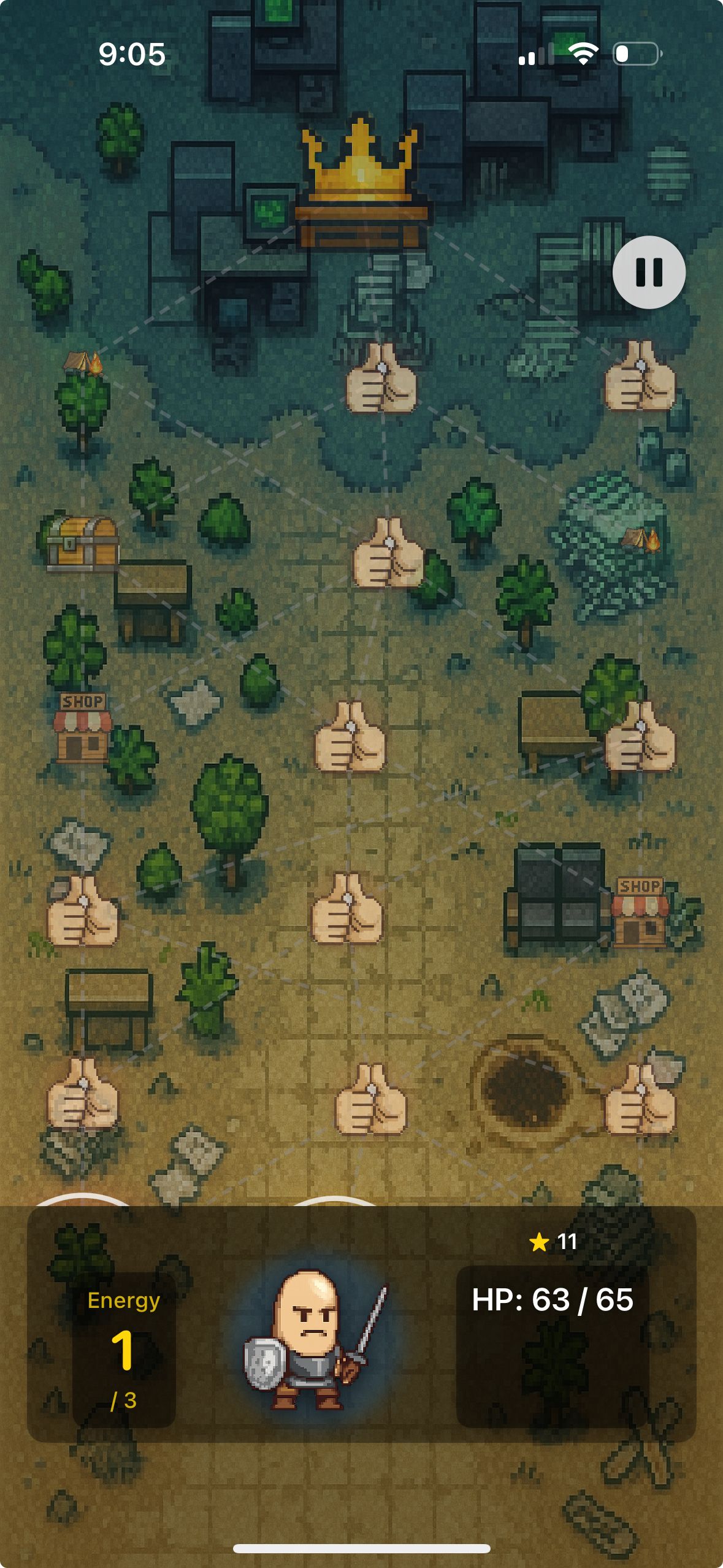 Dungeon Map Screenshot