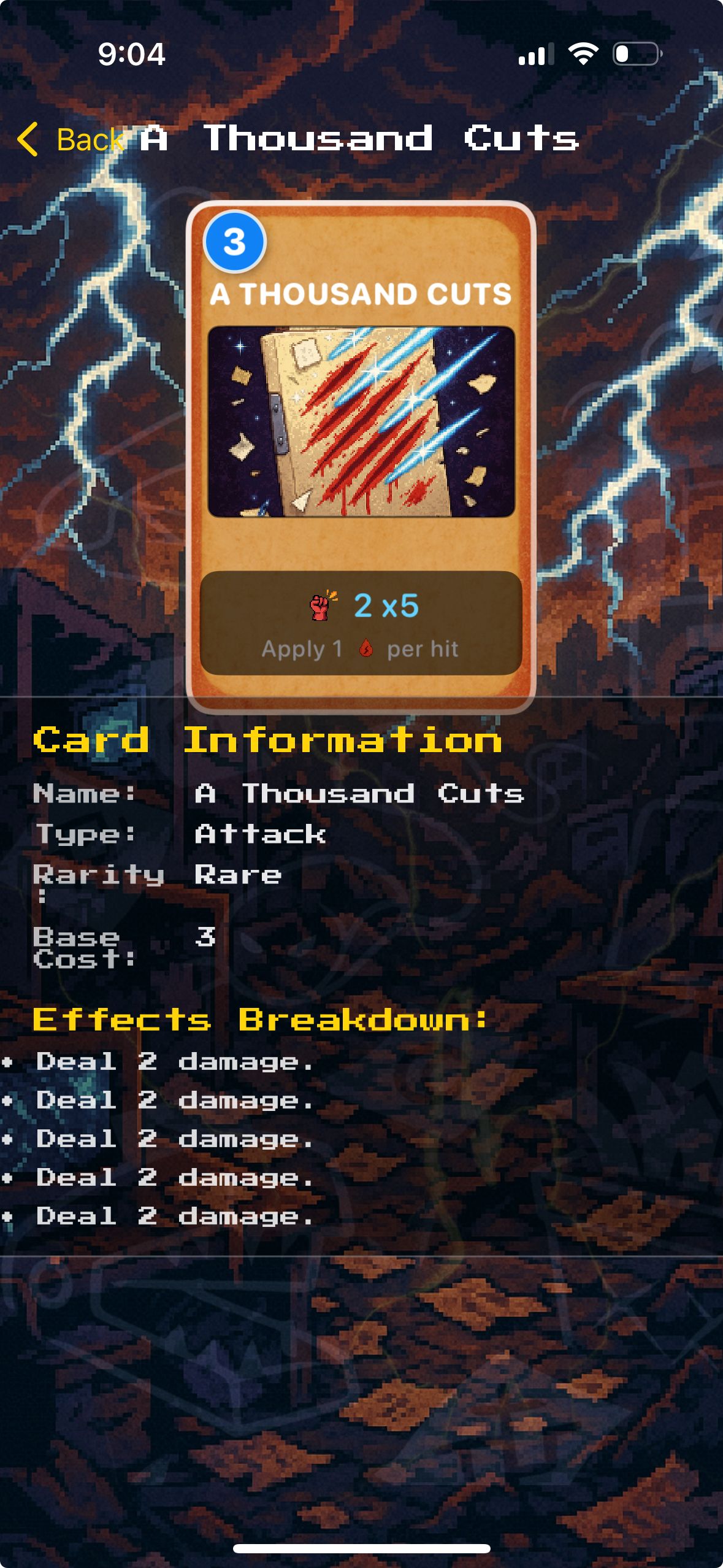 Annotated Card Example