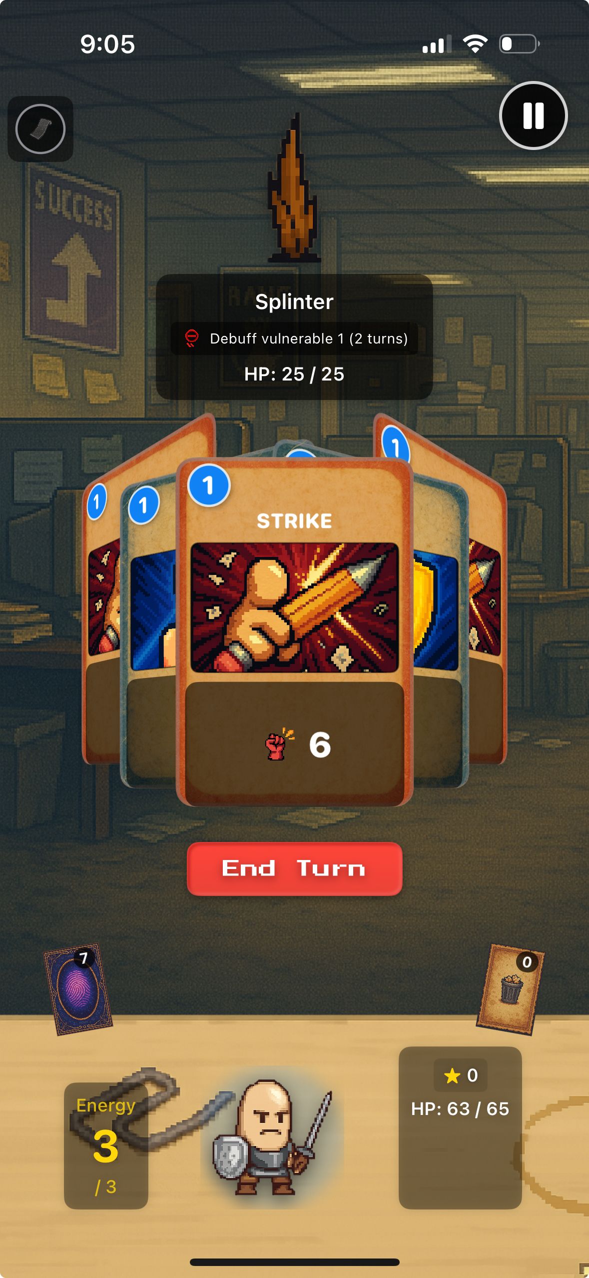 Main Combat UI Screenshot